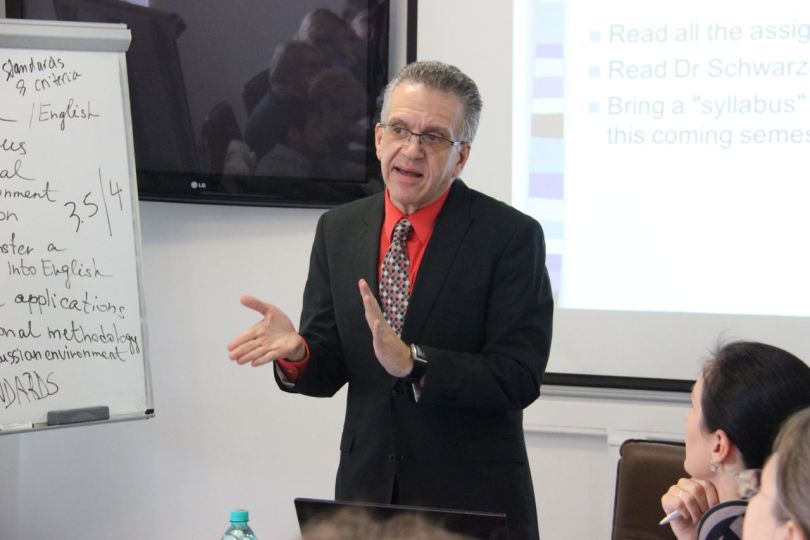 Illustration for news: US Education Expert Gives Seminar at HSE Perm