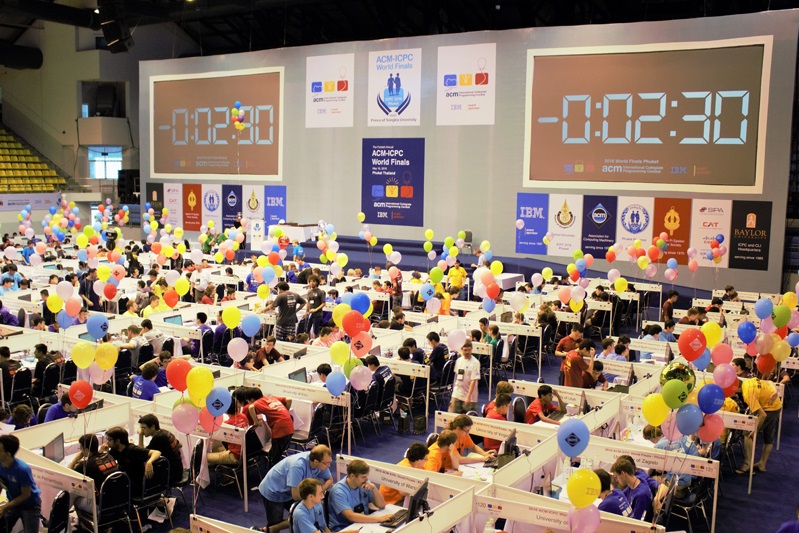 Иллюстрация к новости: Студенты НИУ ВШЭ – Пермь прошли в четвертьфинал Чемпионата мира по программированию ACM ICPC
