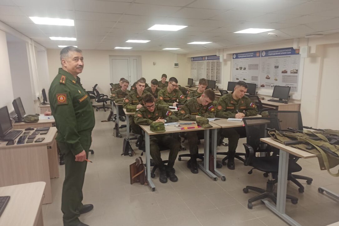 Занятия со студентами Военного учебного центра НИУ ВШЭ – Пермь