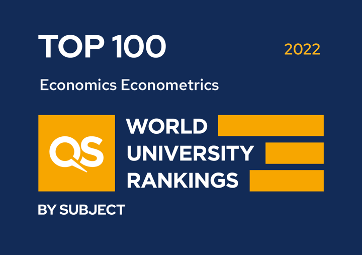QS Rankings by subject, Economics & Econometrics